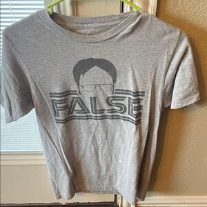 Gray Graphic T-Shirt Adult Small